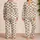 Tiny Red Cherry Pair Motifs for Cozy Summer Lounging and Sweet Seasonal Gifting Days Satin Pajamas Set - 2