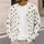 Black Dog Paw Trails for Casual Pet Lover Style and Everyday Outings All-over Print Knitted Cardigan - 5