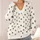 Black Dog Paw Trails for Casual Pet Lover Style and Everyday Outings All-over Print Knitted Cardigan - 4