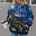 Swirling Midnight Sky and Lantern-Lit Village for Evening Strolls and Art Lovers All-over Print Hoodie (Lightweight) - 2