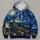 Swirling Midnight Sky and Lantern-Lit Village for Evening Strolls and Art Lovers All-over Print Hoodie (Lightweight) - 4
