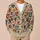 Colorful Folk Heart Motifs for Cozy Everyday Layering and Casual Outings for Women All-over Print Knitted Cardigan - 6