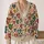 Colorful Folk Heart Motifs for Cozy Everyday Layering and Casual Outings for Women All-over Print Knitted Cardigan - 2
