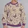 Purple Butterfly And Wildflower Motifs For Cottagecore Spring Outings And Garden Strolls All-over Print Knitted Sweater - 2