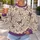 Purple Butterfly And Wildflower Motifs For Cottagecore Spring Outings And Garden Strolls All-over Print Knitted Sweater - 5