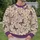 Purple Butterfly And Wildflower Motifs For Cottagecore Spring Outings And Garden Strolls All-over Print Knitted Sweater - 6