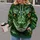 Green Snake Face with Amber Eyes for Bold Everyday Streetwear All-over Print Hoodie (Lightweight) - 2