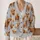 Shaggy Highland Cow Motifs for Cozy Country Days and Farmhouse Casual Style All-over Print Knitted Cardigan - 2