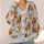 Shaggy Highland Cow Motifs for Cozy Country Days and Farmhouse Casual Style All-over Print Knitted Cardigan - 4