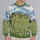 Countryside Daisy Meadow With Tiny Cottages For Whimsical Spring Garden Lovers All-over Print Knitted Sweater - 2