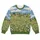 Countryside Daisy Meadow With Tiny Cottages For Whimsical Spring Garden Lovers All-over Print Knitted Sweater - 4