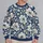 Ivory Wildflower and Leaf Motifs for Everyday Casual Style and Relaxed Weekends All-over Print Knitted Sweater - 2