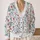 Watercolor Meadow Flowers for Garden Strolls and Everyday Layering All-over Print Knitted Cardigan - 2