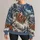 Santa Sleigh Winter Woodland Scene for Cozy Holiday Celebrations and Festive Days All-over Print Knitted Sweater - 1