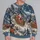 Santa Sleigh Winter Woodland Scene for Cozy Holiday Celebrations and Festive Days All-over Print Knitted Sweater - 2