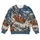 Santa Sleigh Winter Woodland Scene for Cozy Holiday Celebrations and Festive Days All-over Print Knitted Sweater - 4