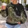 Mountain Forest Birds and Woodland Foliage for Nature-Loving Outdoor Days All-over Print Knitted Sweater - 5