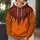 Lion Mane Costume Look for Family Dress-Up and Halloween Celebrations for Dads All-over Print Hoodie (Lightweight) - 5