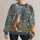 Woodland Fox and Forest Friends for Cozy Nature Walks and Relaxed Everyday Outdoor Style All-over Print Knitted Sweater - 1