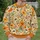 Amber Bees And Wildflowers For Garden Days, Spring Outings And Nature-Loving Style All-over Print Knitted Sweater - 6