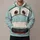 Vintage Teal Cartoon Car Face for Theme Park Trips and Family Road Adventures All-over Print Hoodie (Lightweight) - 1