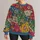 Bohemian Floral Patchwork Motifs For Creative Everyday Outfits And Relaxed Weekend Wear All-over Print Knitted Sweater - 1