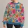 Colorful Wildflower Garden Blooms for Everyday Spring and Summer Outfits All-over Print Knitted Sweater - 1