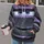Anthropomorphic Silver Race Car Look for Halloween and Racing Fans All-over Print Hoodie (Lightweight) - 2