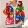 Colorful Teddy Bears and Hearts for Cozy Everyday Layering and Animal Lovers All-over Print Knitted Cardigan - 4