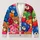 Colorful Teddy Bears and Hearts for Cozy Everyday Layering and Animal Lovers All-over Print Knitted Cardigan - 1