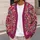 Jewel-Tone Paisley Florals for Colorful Everyday Layering and Expressive Bohemian Style All-over Print Knitted Cardigan - 5