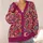 Jewel-Tone Paisley Florals for Colorful Everyday Layering and Expressive Bohemian Style All-over Print Knitted Cardigan - 4