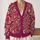 Jewel-Tone Paisley Florals for Colorful Everyday Layering and Expressive Bohemian Style All-over Print Knitted Cardigan - 2