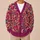 Jewel-Tone Paisley Florals for Colorful Everyday Layering and Expressive Bohemian Style All-over Print Knitted Cardigan - 6
