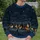 Crescent Moon Village Nightscape for Cozy Autumn Evenings and Quiet Stargazing All-over Print Knitted Sweater - 6