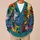 Colorful Patchwork Cats for Cozy Everyday Layering and Whimsical Cat Lover Style All-over Print Knitted Cardigan - 6