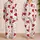 Cherry Red Heart Motif Lounge Wear for Cozy Bedtime, Romantic Gifts, and Teen Girls Satin Pajamas Set - 2