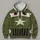 Olive Military Jeep Face for Car Fans, Road Trips, and Casual Everyday Adventures All-over Print Hoodie (Lightweight) - 4