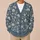Ivory Meadow Blossoms for Relaxed Everyday Layering and Nature-Loving Style All-over Print Knitted Cardigan - 6