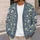 Ivory Meadow Blossoms for Relaxed Everyday Layering and Nature-Loving Style All-over Print Knitted Cardigan - 5