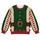 Elf Tunic Costume Look for Christmas Parties and Holiday Celebrations All-over Print Knitted Sweater - 4