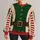 Elf Tunic Costume Look for Christmas Parties and Holiday Celebrations All-over Print Knitted Sweater - 1