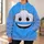 Blue Cartoon Vehicle Face Birthday Gift for Young Racing Fans and Family Celebrations All-over Print Hoodie (Lightweight) - 6