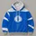 Blue And White Circular Emblem Look For Comic Fans And Halloween Celebrations All-over Print Hoodie (Lightweight) - 4