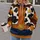Cowboy Sheriff Costume Colors for Halloween Parties and Western Dress-Up Fans All-over Print Hoodie (Lightweight) - 2