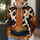 Cowboy Sheriff Costume Colors for Halloween Parties and Western Dress-Up Fans All-over Print Hoodie (Lightweight) - 5