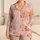 Pastel Capybara Charm For Cozy Nights, Lounging, And Gift Giving With Soft Blush Hues Satin Pajamas Set - 1