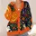 Halloween Black Cat Pumpkin and Haunted House for Spooky Autumn Fall Celebrations All-over Print Knitted Cardigan - 4