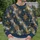 Celestial Gold Star Motifs for Everyday Bohemian Style and Relaxed Weekend Wear All-over Print Knitted Sweater - 6