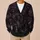 Haunted House Ghost Skeleton Pumpkin Halloween Scene for Spooky Autumn Nights Out All-over Print Knitted Cardigan - 6